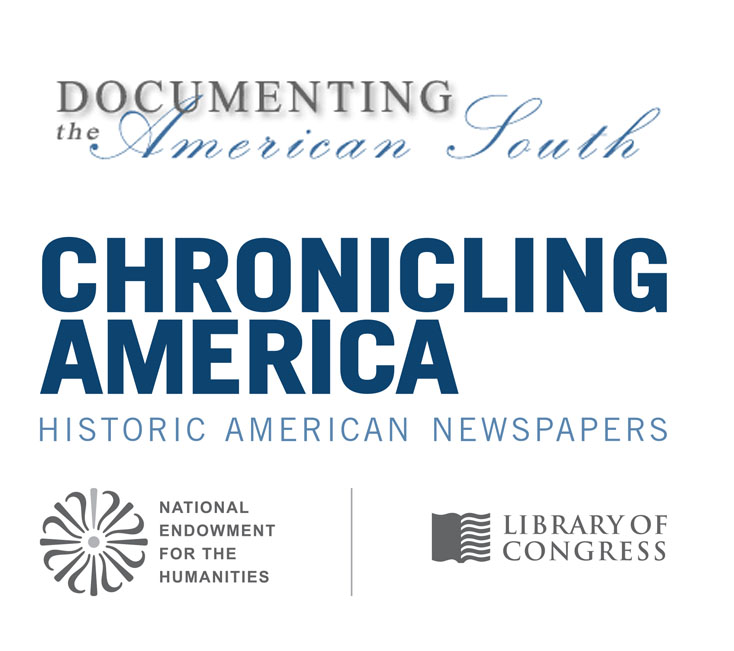 Documenting the American South & Chronicling America  - Additional OA  Content Now Online