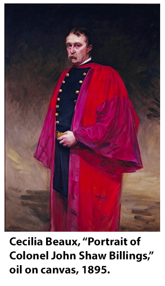 Cecilia Beaux, Portrait of Colonel John Shaw Billings, oil on canvas, 1895.