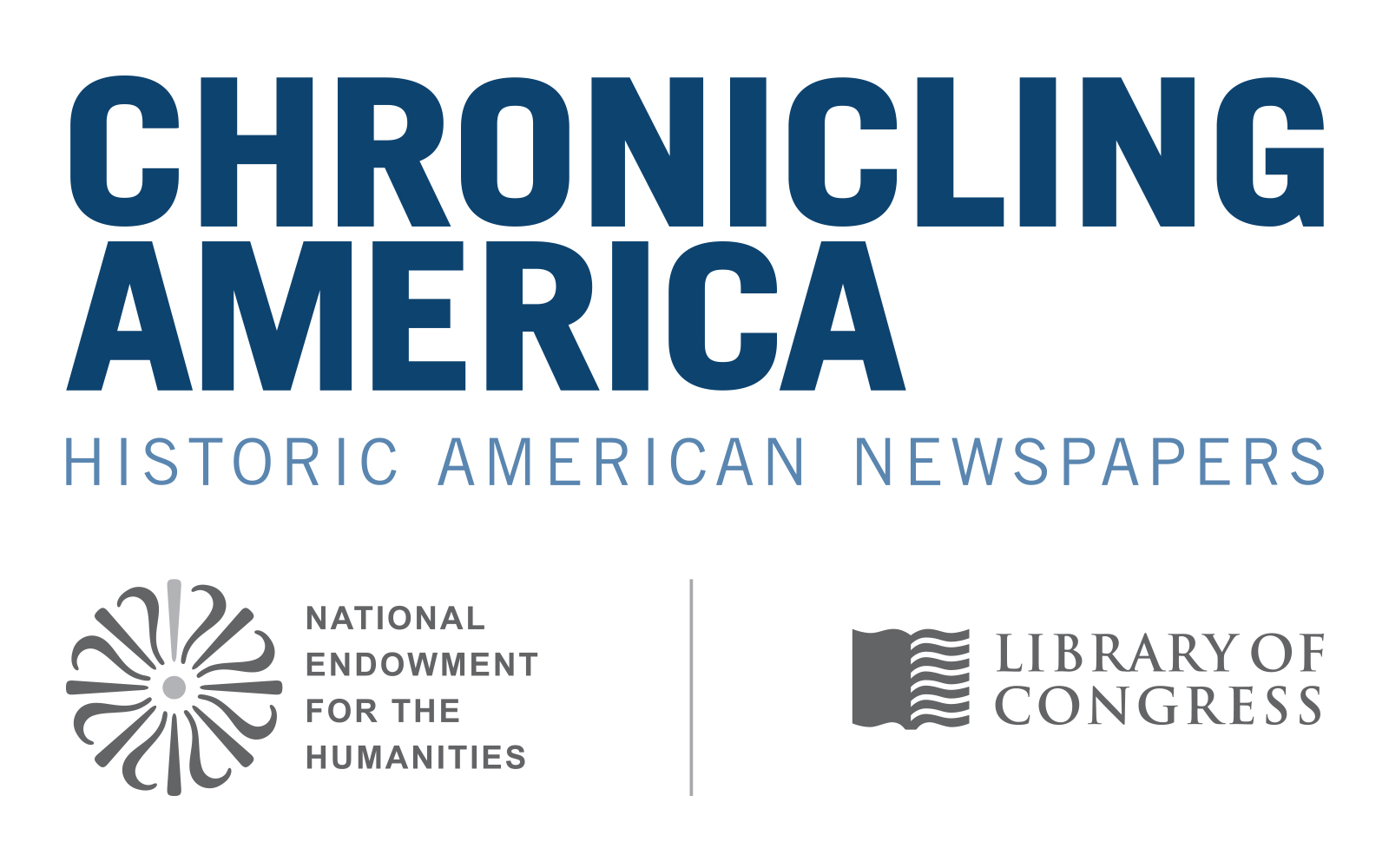 Logo of Chronicling America