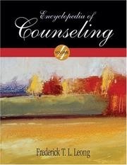 Cover of the Encyclopedia of Counseling