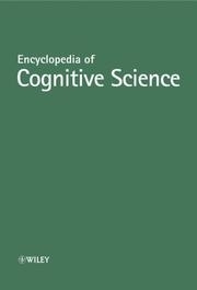 Cover image of Encyclopedia of Cognitive Science