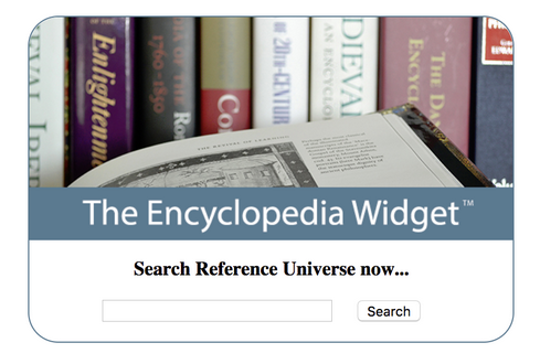 The Encyclopedia Widget