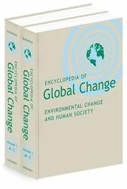 Cover of the Encyclopedia of Global Change