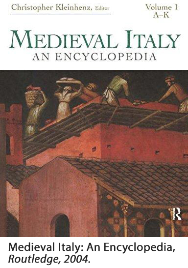 Cover of Medieval Italy: An Encyclopedia