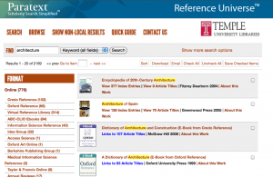 eBooks Now More Visible in Reference Universe