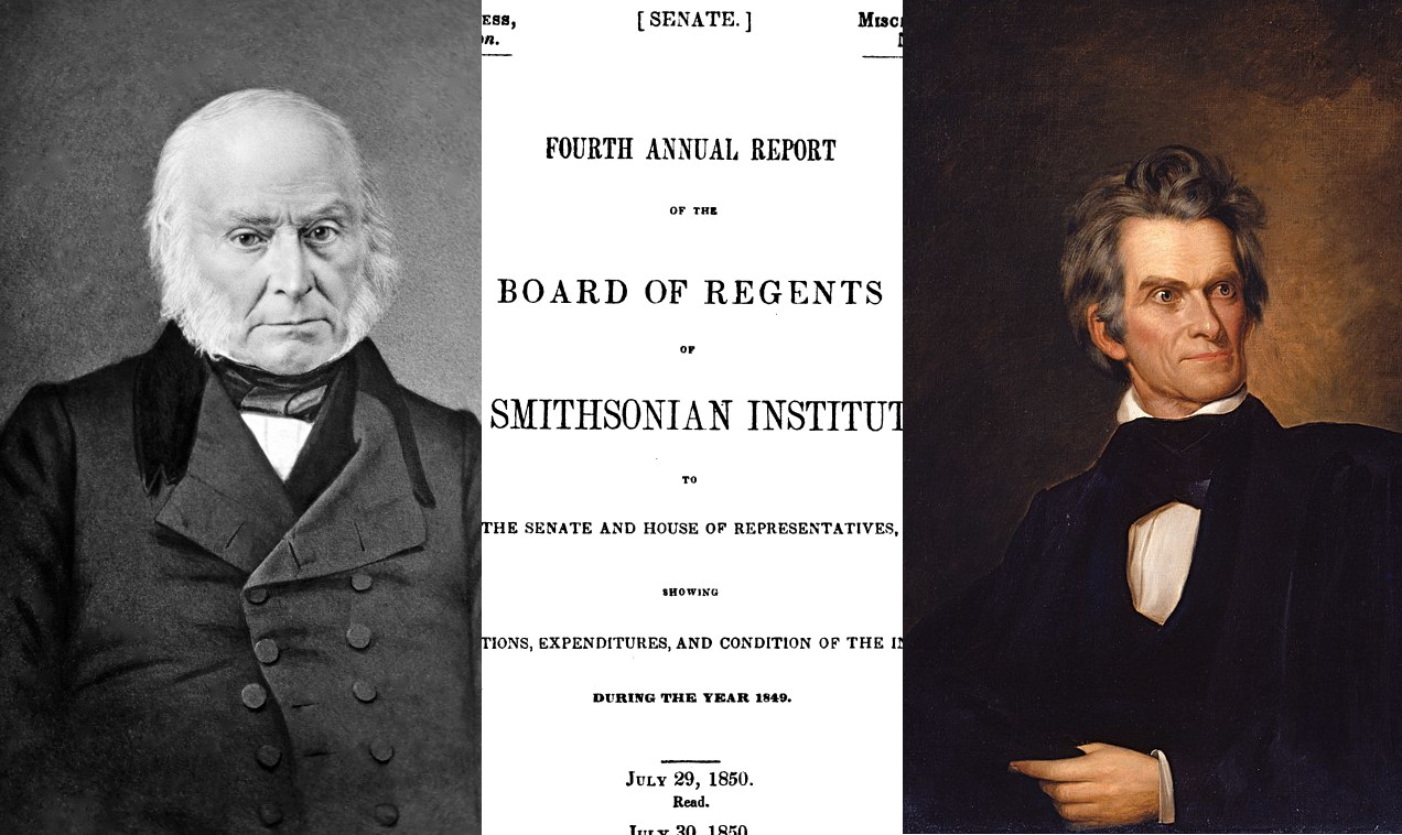 “A Want of Dignity Wholly Unworthy of the Government”: James Smithson, the Annual Report, and the Question: “Should the Federal Government Participate in Scientific Investigation?”